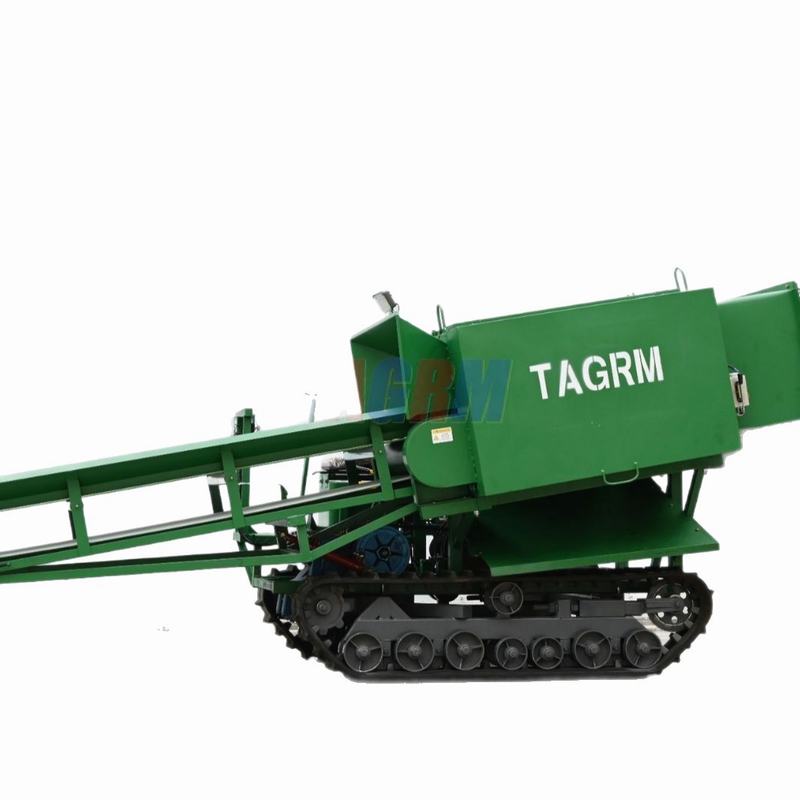 6CZ-5 Sugarcane Leaf Peeler，Mate power32 HP，Working capacity 5T/h，Self-Propelled Crawler High-Efficiency Leaf Stripper