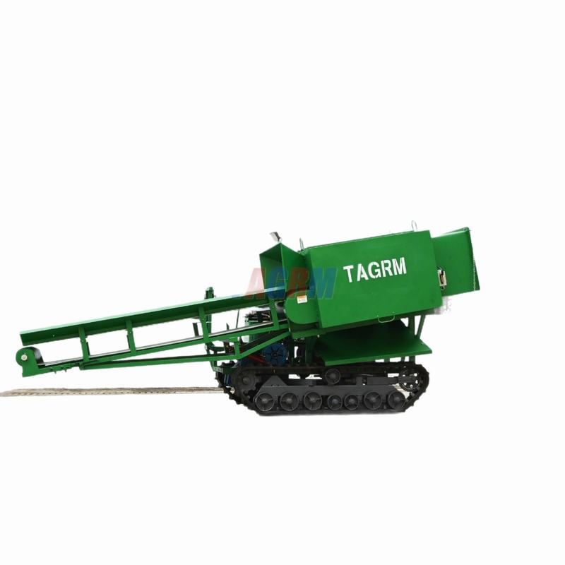 6CZ-5 Sugarcane Leaf Peeler，Mate power32 HP，Working capacity 5T/h，Self-Propelled Crawler High-Efficiency Leaf Stripper