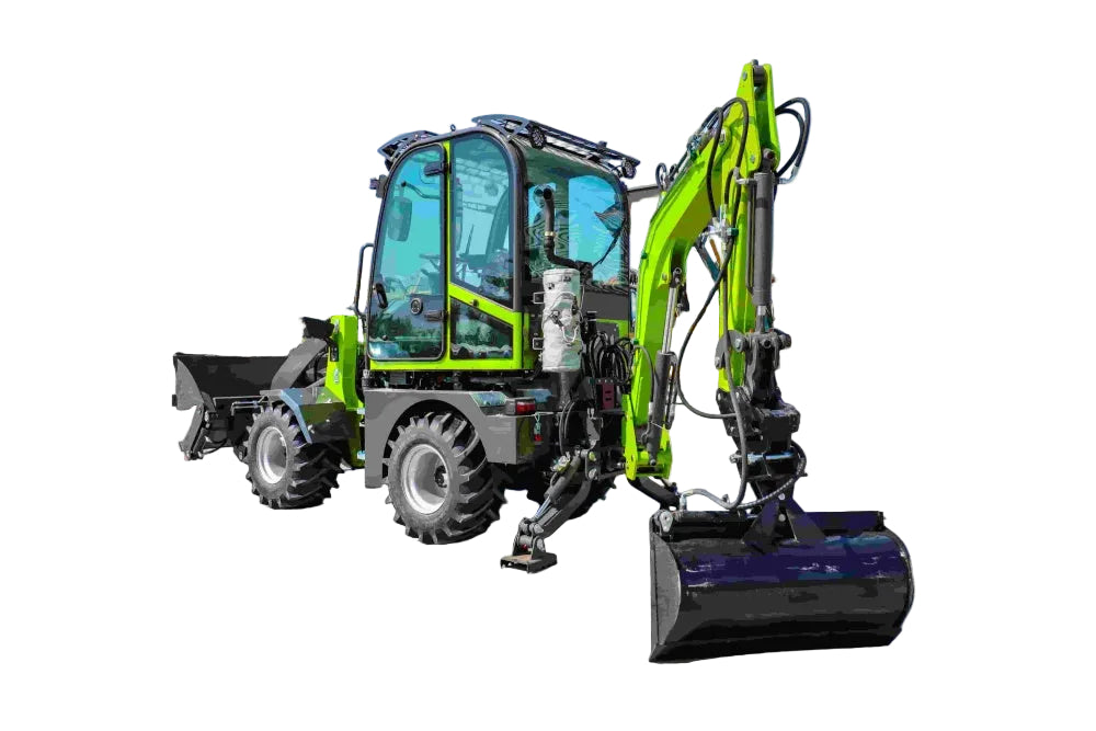 15-20 Mini Wheel Loader & Excavator – 0.6m³ Bucket, 1 Ton Load, 37KW Backhoe Loader
