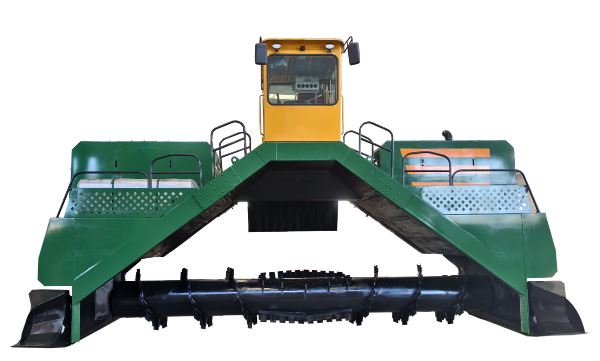 M8000 Large Crawler Compost Turner,   7100m³/h 8m Ultra High Efficiency Organic Fertilizer Turner,Chicken Pig Manure,Agricultural Waste Composting Machine