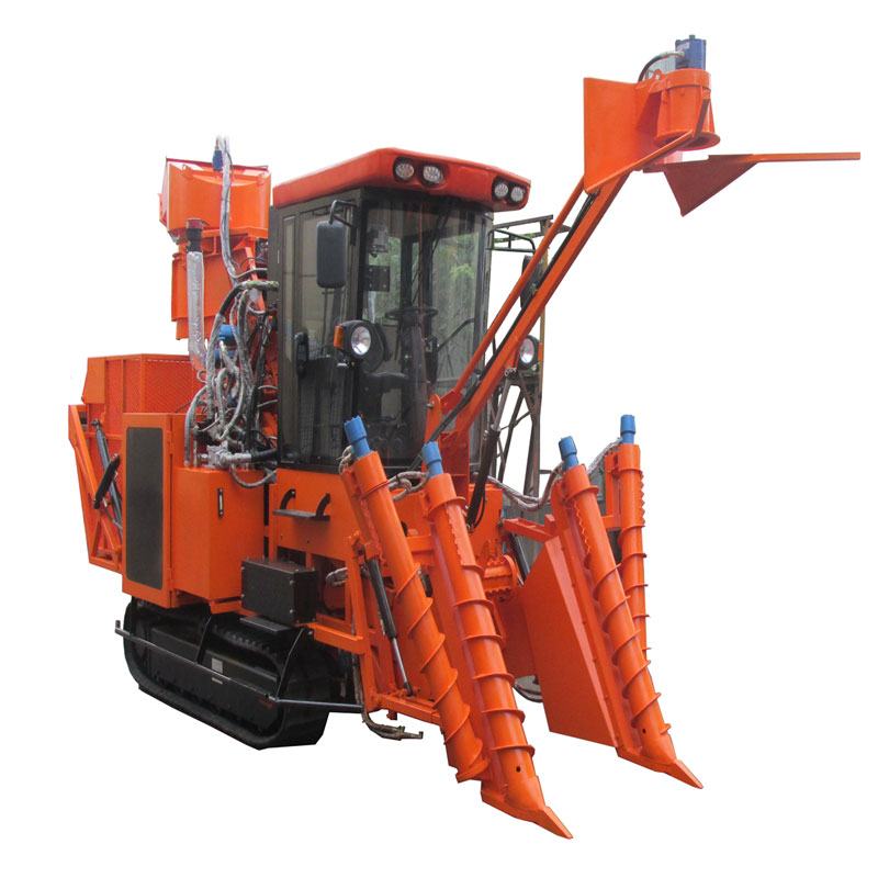 4GZQ-130 Sugarcane Combine Harvester，Rate power 97kw，Row space 900mm，Working capacity 0.15Ha/h，High-Performance Sugarcane Combine Harvester for Leaf Stripping and Section Cutting