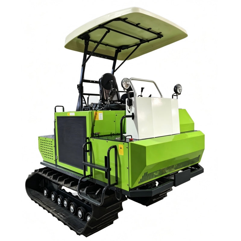 1GZL-230 Heavy Duty Crawler Rotary Tiller | 110HP Rice Paddy Cultivator for Large Wetland Farms