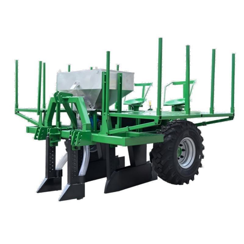 2CM-2 cassava planter without ridger丨2 row，3 ha/10 h Working Efficiency，Cassava planting agricultural machinery that helps increase yield and improve work efficiency