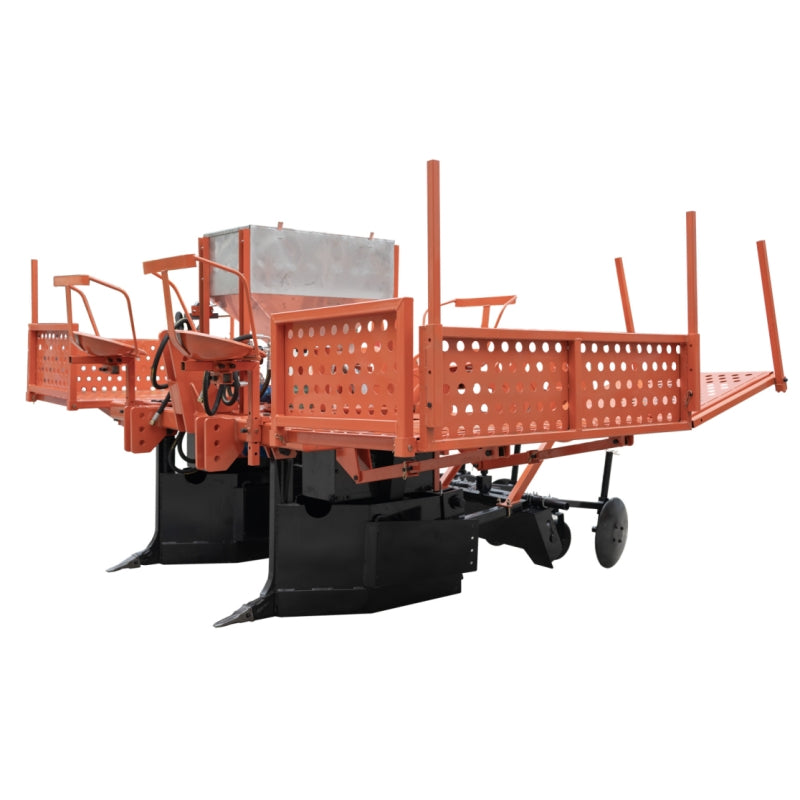 2CZ-4 Four rows sugarcane planter with heavy-duty Plowshare, Film Mulching and Drip Irrigation丨120hp Tractor Mate Power，250~350mm Working width，Reclamation Plowshare，Efficient Cassava Planting Machinery