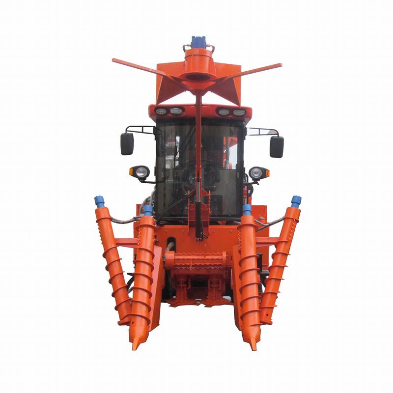 4GZQ-130 Sugarcane Combine Harvester，Rate power 97kw，Row space 900mm，Working capacity 0.15Ha/h，High-Performance Sugarcane Combine Harvester for Leaf Stripping and Section Cutting