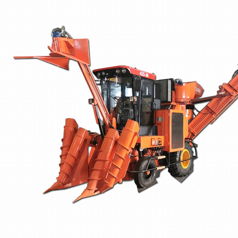 4GZQ-180 Sugarcane Combine Harvester（Elevator type）丨Rate power 132kw 丨Row  space≥1100mm丨Rate power 0.3Ha/h