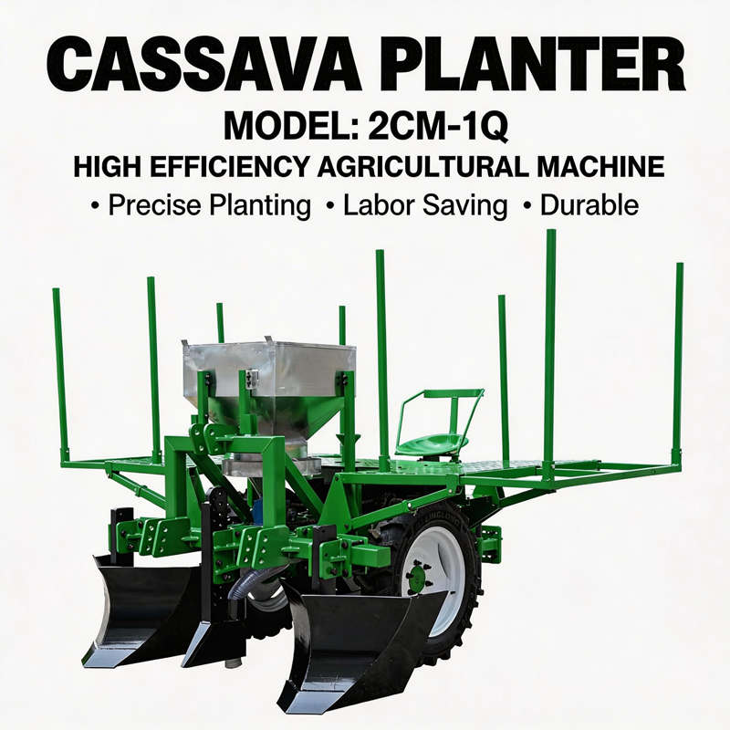 2CM-1Q Single-Row Ridging Cassava Planter
