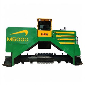 M5000: volteadora de compost sobre orugas
