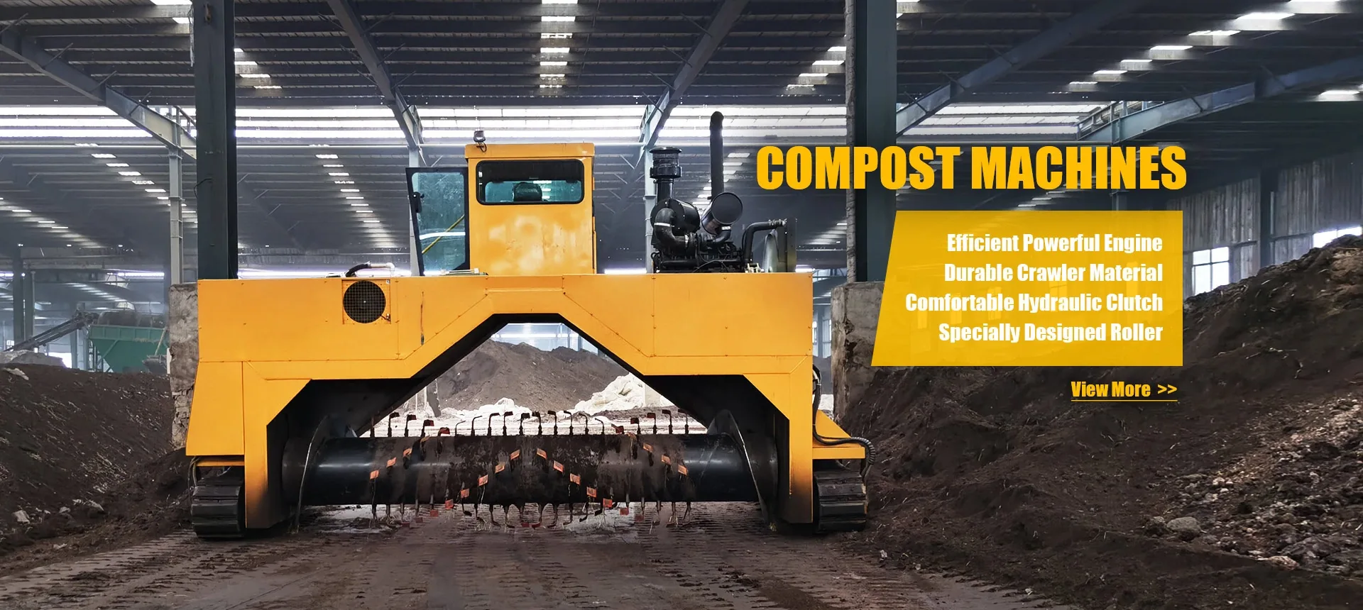 TAGRM compost turning machinery