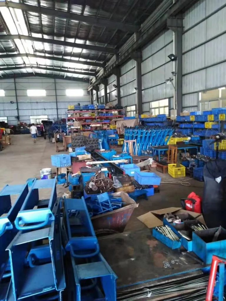 Combine harvester production line
